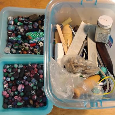 Polymer Clay, Beads & Tools 