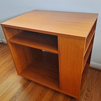 Rolling Computer/Printer Desk