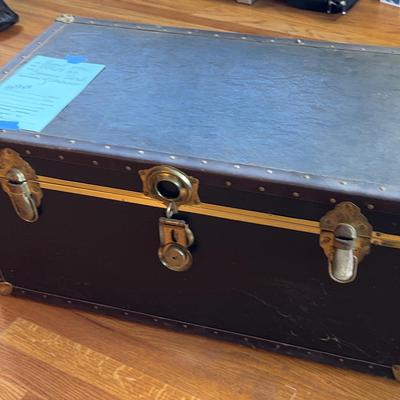Steamer Trunk Of Costumes 
