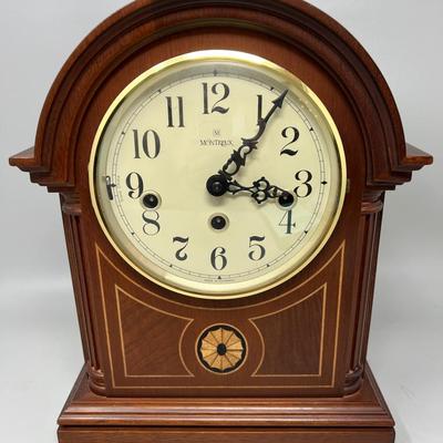 Montreux Mantle Clock w/Franz Hermle 2-jewel Movement 