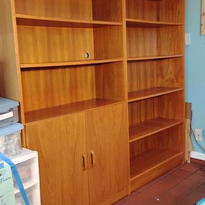 Two Bookshelves 