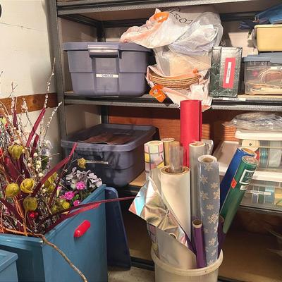Party Supplies, Ribbons, Bags, Wicker Servers, -and More