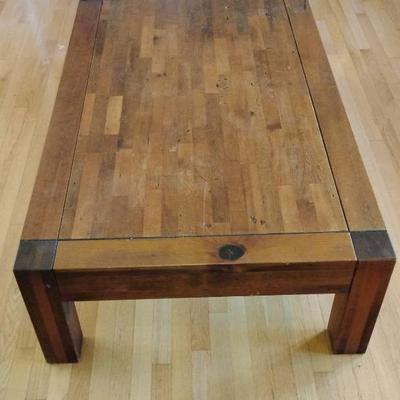 Tiled Wood Coffee Table 