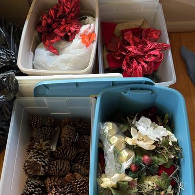 Holiday  Decor Mystery Bins 