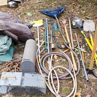 Gardening Tools, Tarps, Mailbox And More!