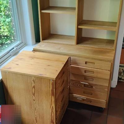 Crafting Desk & Cabinet 