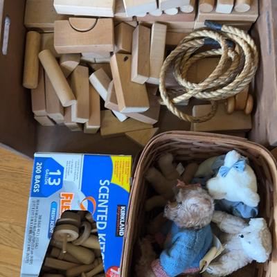 Wood Blocks And Other Playthings