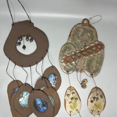 Two Ceramic Wall Hangings