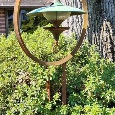 Ornate Iron Birdfeeder