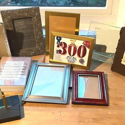 Frames, Some With Art & Some Not