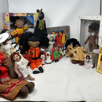 African American Girl Dolls (2)