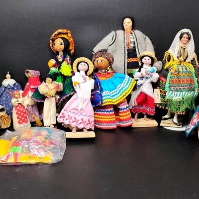 Latin American Soft & Wooden Dolls 