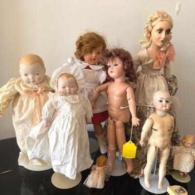 Antique To Vintage Dolls - From Boudoir To EffnBee