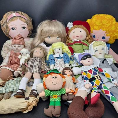 Rag Dolls/Fabric Dolls Variety