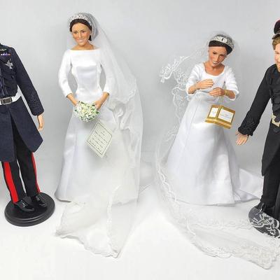 The Royal Family Dolls- Prince Harry & Princess Meghan