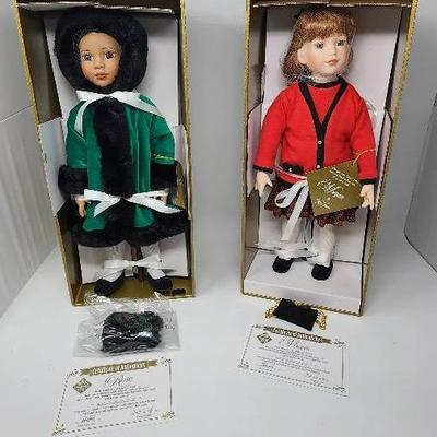 Magic Attic Club Dolls - "Rose" & "Megan"