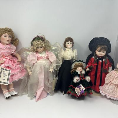 Frilly-Dressed Dolls