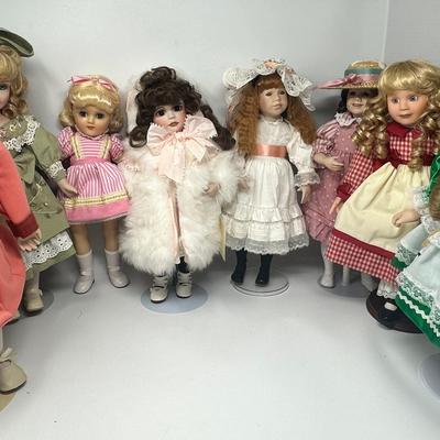 Curly-Haired Dolls 