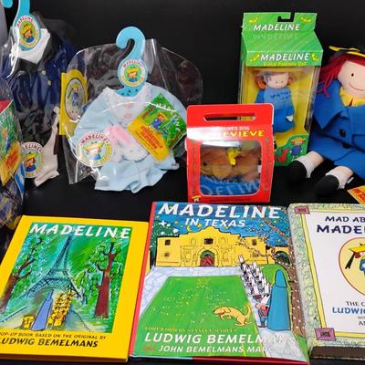 Madeline Dolls, Clothing & Books 