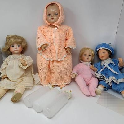 Vintage Baby Dolls - Ideal Doll, Ashton-Drake, Lee Middleton & Dolls By Pauline Doll