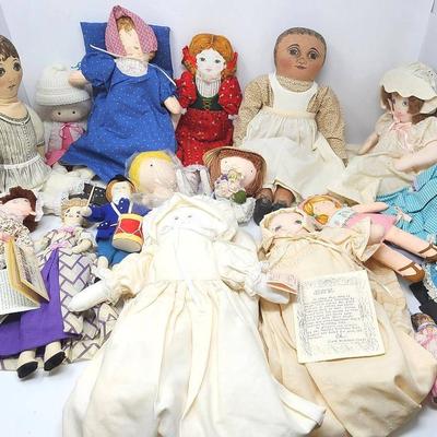 Pre-Printed Panel & Screen Printed Dolls