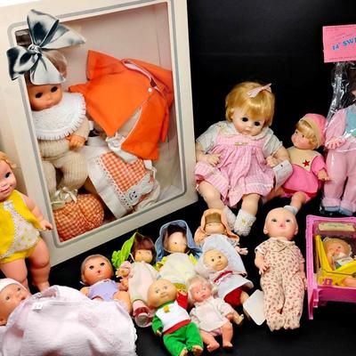 Vintage Vinyl Babydolls 