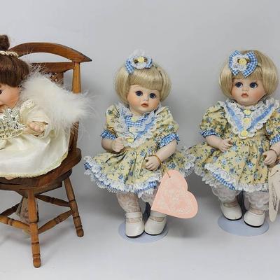 Vintage Baby Dolls - Franklin Mint, Court Of Dolls, DanDee