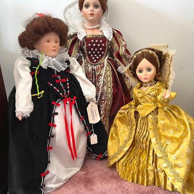 Queen Elizabeth I (x3)