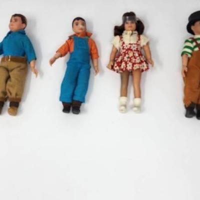 Our Gang - Vintage Little Rascals MGM Inc Miniature Dolls
