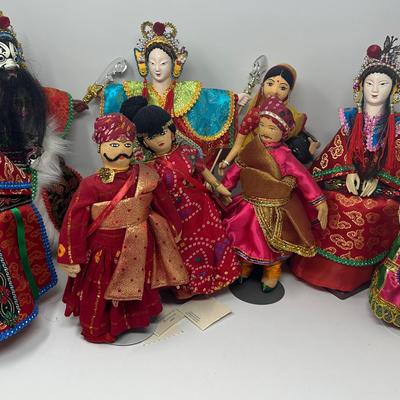 Chinese & Indian Dolls