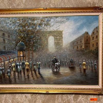 BF119 Johnny Gaston: French city life and landscapes