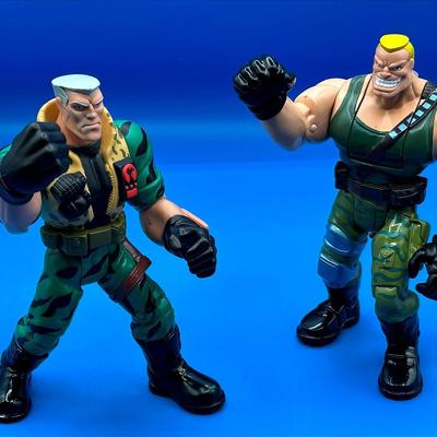 BF166 1998 SMALL SOLDIERS BRICK BAZOOKA & COMMANDO