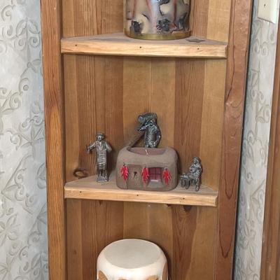 BF151 Corner Cabinet With Accessories 