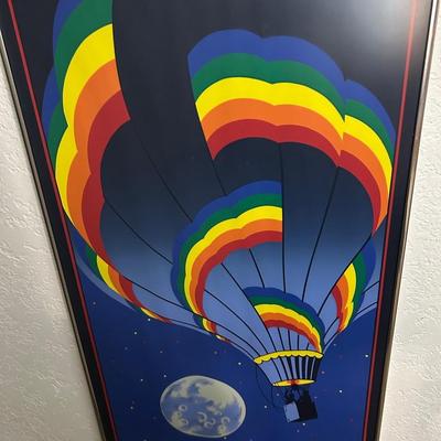 BF108 34x18 1982 Albuquerque Balloon Fiesta Poster