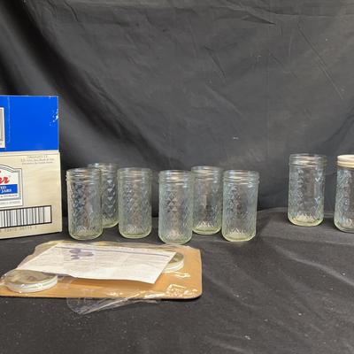 BF205 Kerr Decorated Jelly Jars