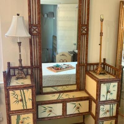 Sale Photo Thumbnail #60: bamboo dressing table $240
48 X 16 X 83"