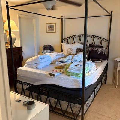 Sale Photo Thumbnail #39: queen four poster bed and mattress $300