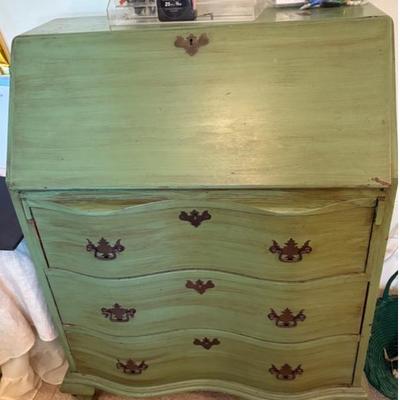 Sale Photo Thumbnail #63: painted secretary $99
29 X 15 X 39"