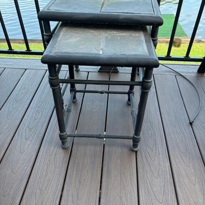 Sale Photo Thumbnail #256: nesting tables $38
18 x 18 x 20"