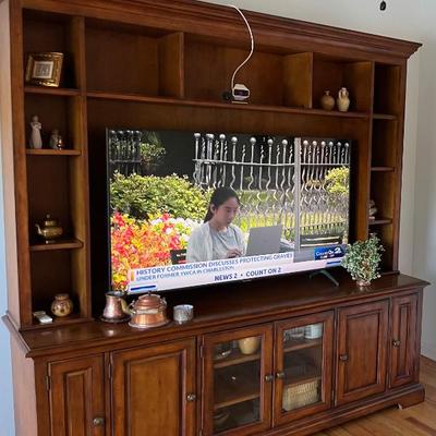 Sale Photo Thumbnail #132: entertainment center $250
80 X 22 X 84"
