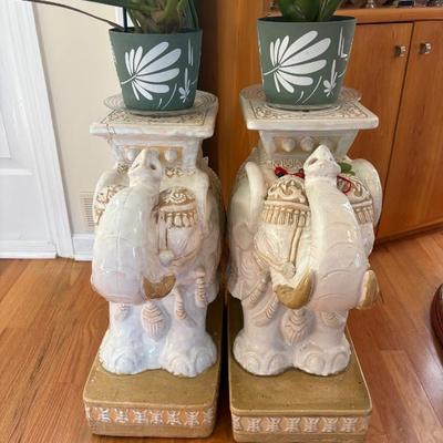 Sale Photo Thumbnail #33: ceramic elephant $180 each