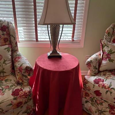 Sale Photo Thumbnail #124: skirted table $45