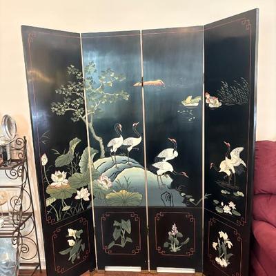 Sale Photo Thumbnail #52: 4fold screen $280
64 X 72"