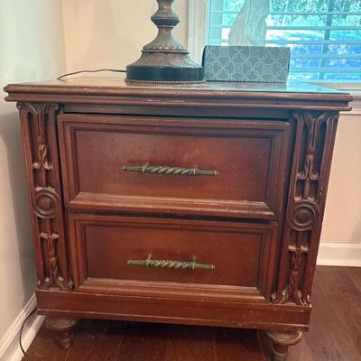 Sale Photo Thumbnail #201: Mediterranean nightstands $155
27 X 19 X 27"