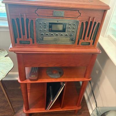 Sale Photo Thumbnail #181: record player and stand $60