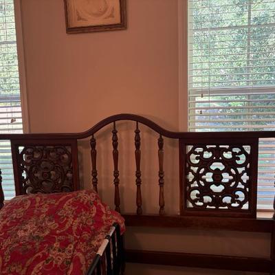 Sale Photo Thumbnail #203: Mediterranean king bed frame $135
