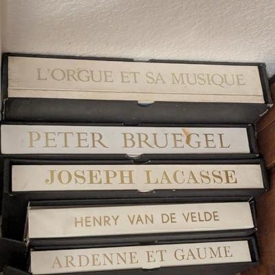 Lot #194 - Collection of Vintage French Books on Artists