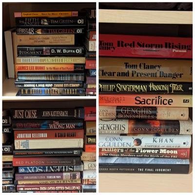 Lot #32 - Collection of Fiction and Non-Fiction Books by Various Authors Including Conn Iggulden, Tim Green & Tom Clancy