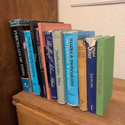 Lot #196 - Collection of Decorative Arts Books on Porcelain, Pottery and Silver