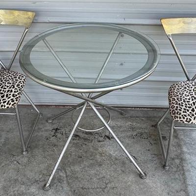 Glass Table And Chairs